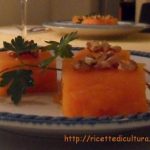 Gelatine alla carota ripiene di gorgonzola