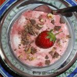 Mousse di Fragole mentre fuori piove…
