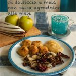 Polpettine di salsiccia e mela con salsa agrodolce