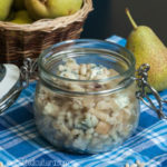 Insalata d’orzo con pere e gorgonzola
