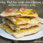 Il mistero della zucchina gialla e una focaccia-Tatin