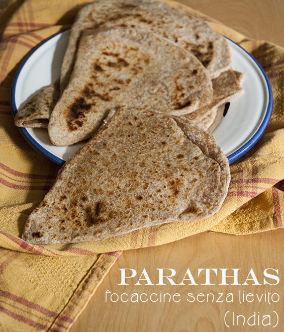 Parathas per la B di Balarampur,  India