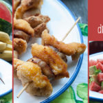 Spiedini “tropicali” di pollo e banana