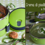 Crema di piselli e spinaci alla menta