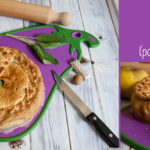 Shropshire fidget pie, torta con patate, mele e bacon