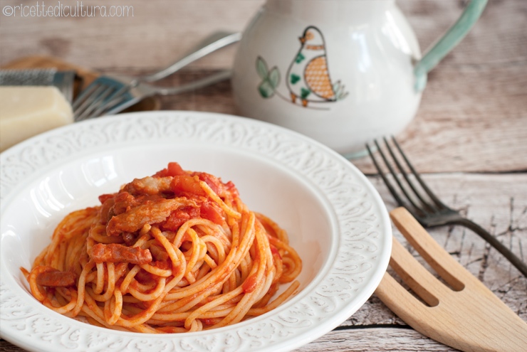 The real Amatriciana The story of a myth