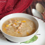 Zuppa di quinoa e ceci