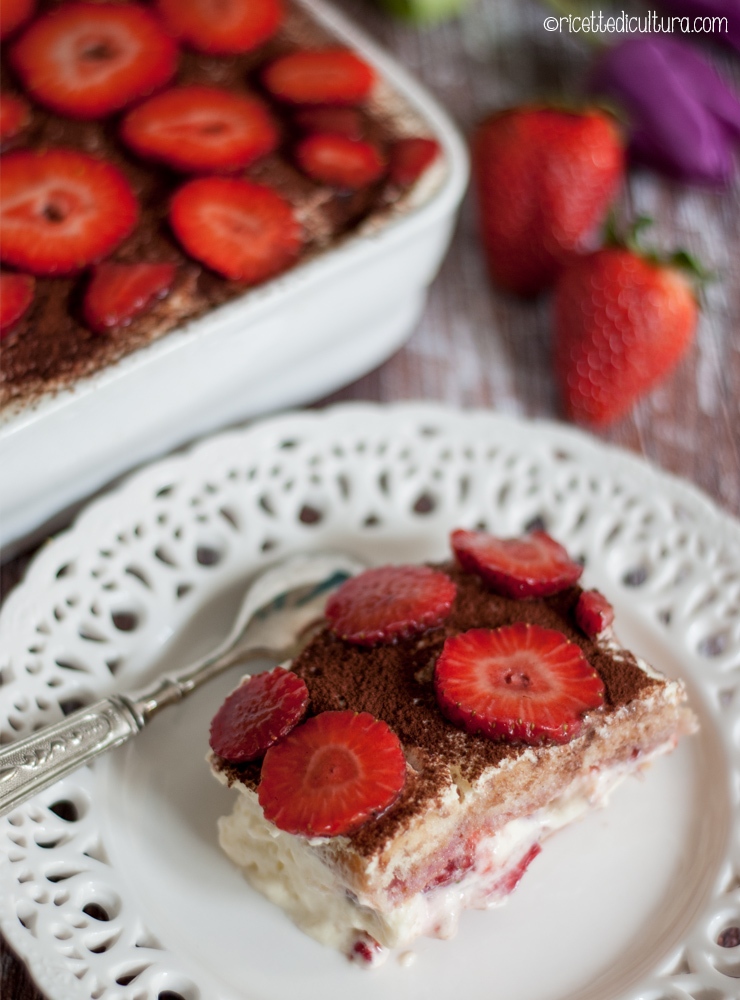 Tiramisu Alle Fragole Ricette Di Cultura