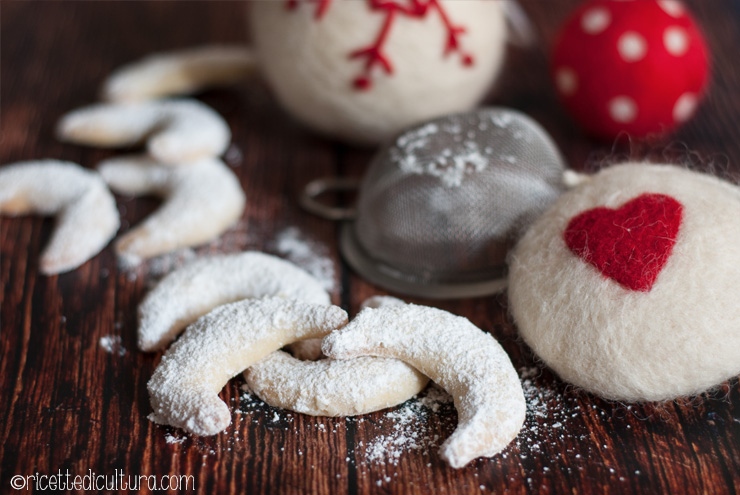 Kipferl alla vaniglia I biscottini alla vaniglia più delicati che ci siano