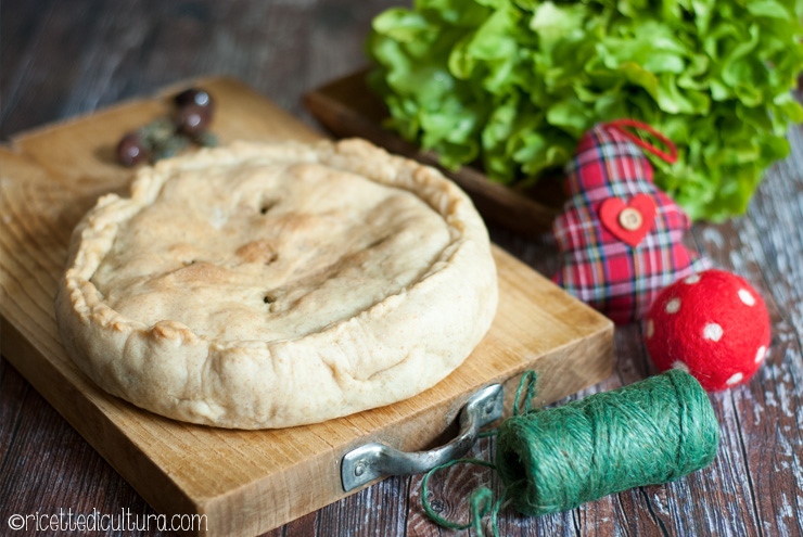 Pizza di scarole Piatto della Vigilia della tradizione napoletana