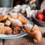 Brioches facili con crema di marroni
