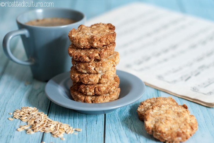 Anzac Biscuits – i biscotti australiani con avena e cocco Arrivano dall'altra parte del mondo, si preparano in un attimo