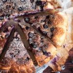 Cheesecake ai mirtilli e limone nella sfoglia